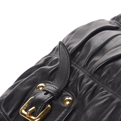 Prada Nappa Gaufre Tote Black 11 of 14
