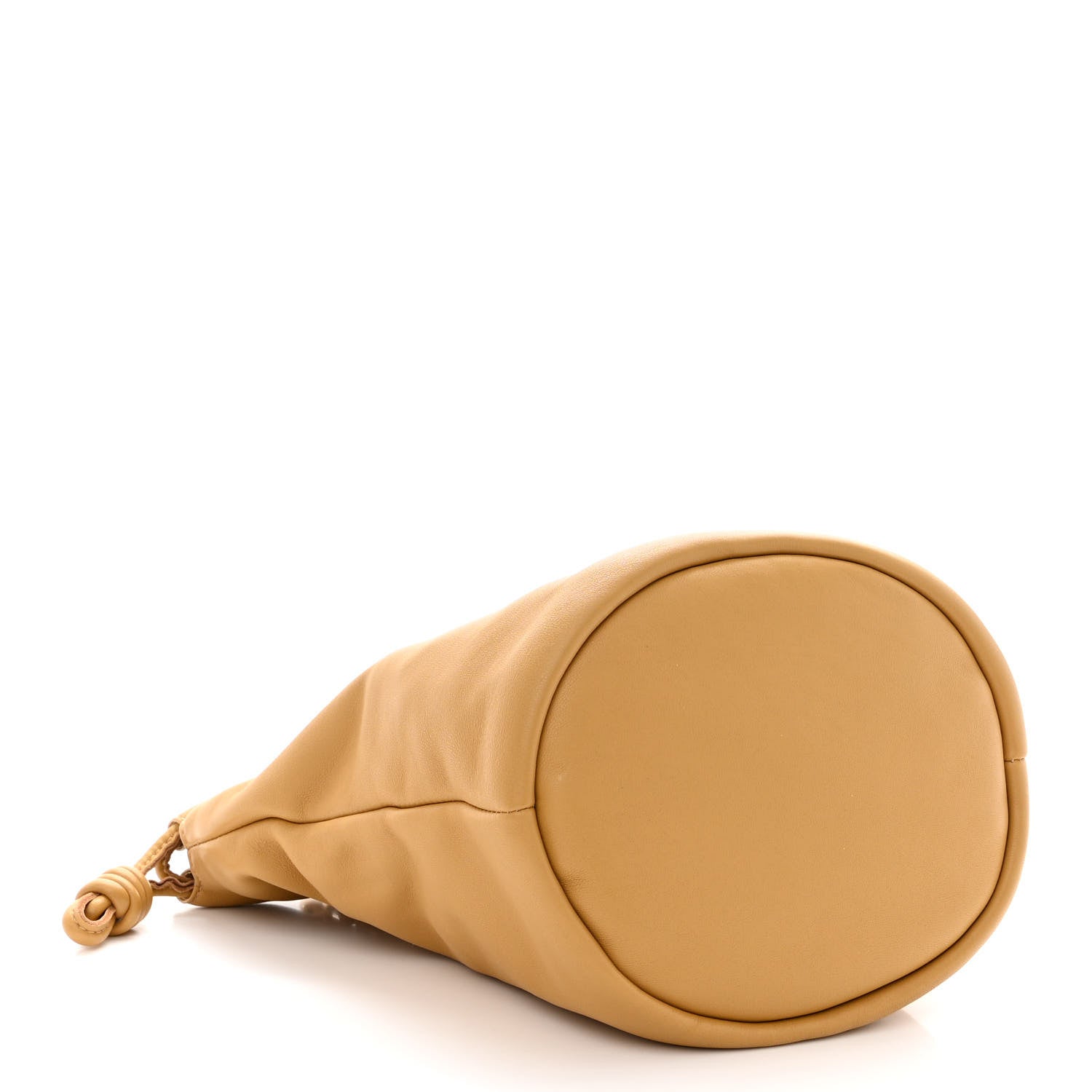 Loewe Mellow Nappa Lambskin Flamenco Bucket Bag Sahara 6 of 12