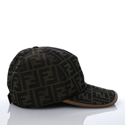 Fendi Canvas FF Reloaded Baseball Hat Tobacco Tobacco Dark Brown 5 of 8