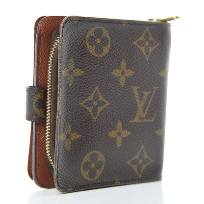 Louis Vuitton Monogram Compact Zippe Zipped Wallet 3 of 12