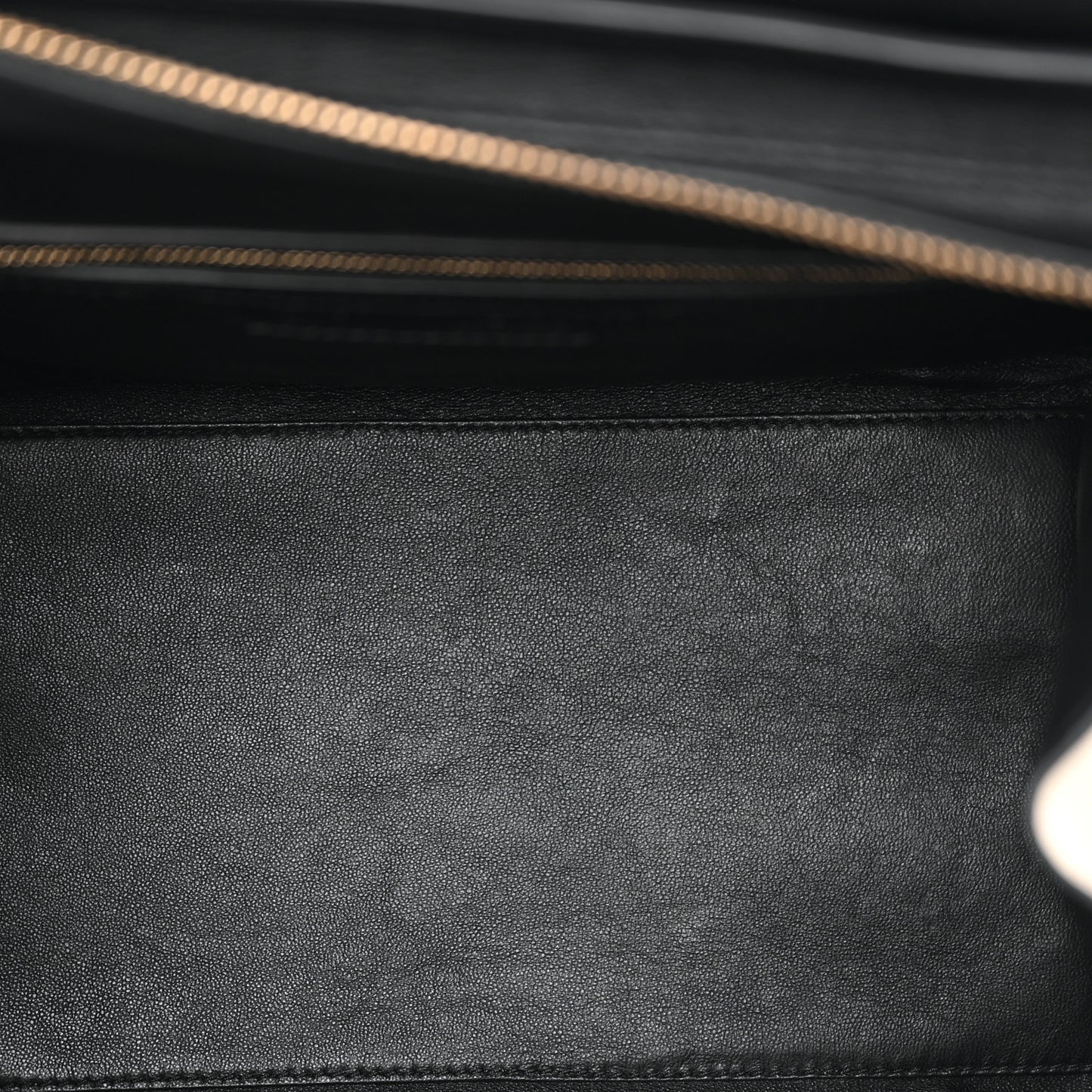 Velluto Calfskin Mini Tri-Color Luggage Navy