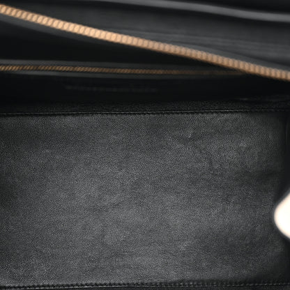 Celine Velluto Calfskin Mini Tri-Color Luggage Navy 5 of 10
