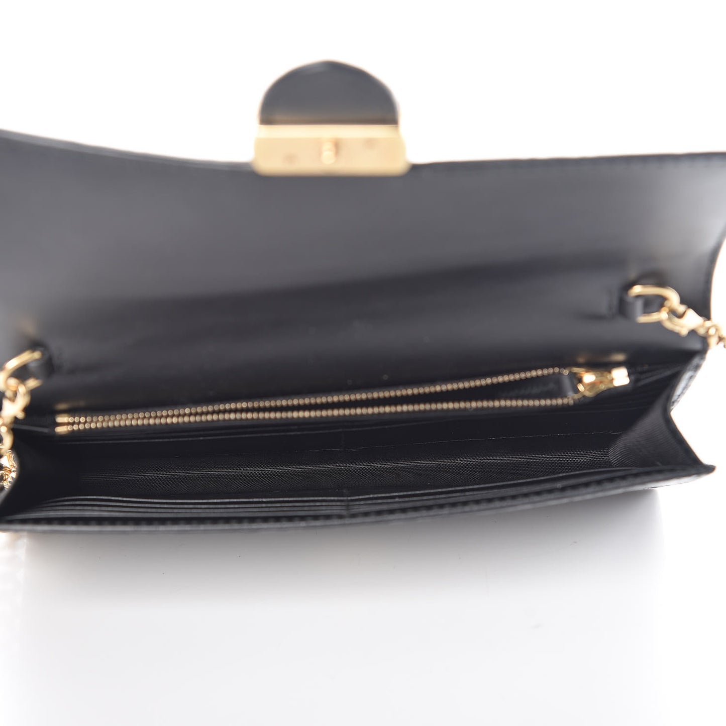 Guccissima Icon Chain Wallet Black