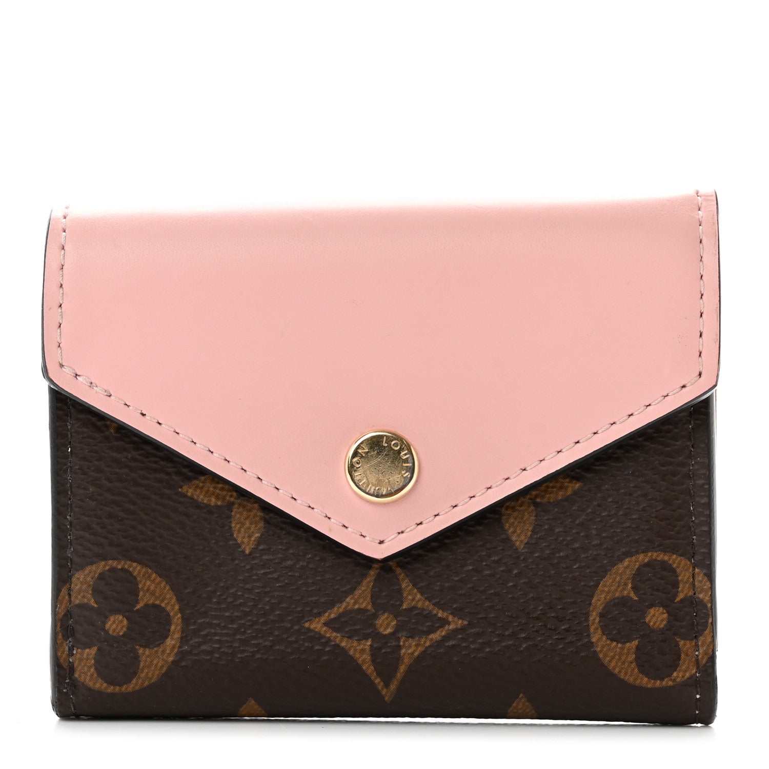 Louis Vuitton Monogram Zoe Wallet Rose Ballerine 1 of 7