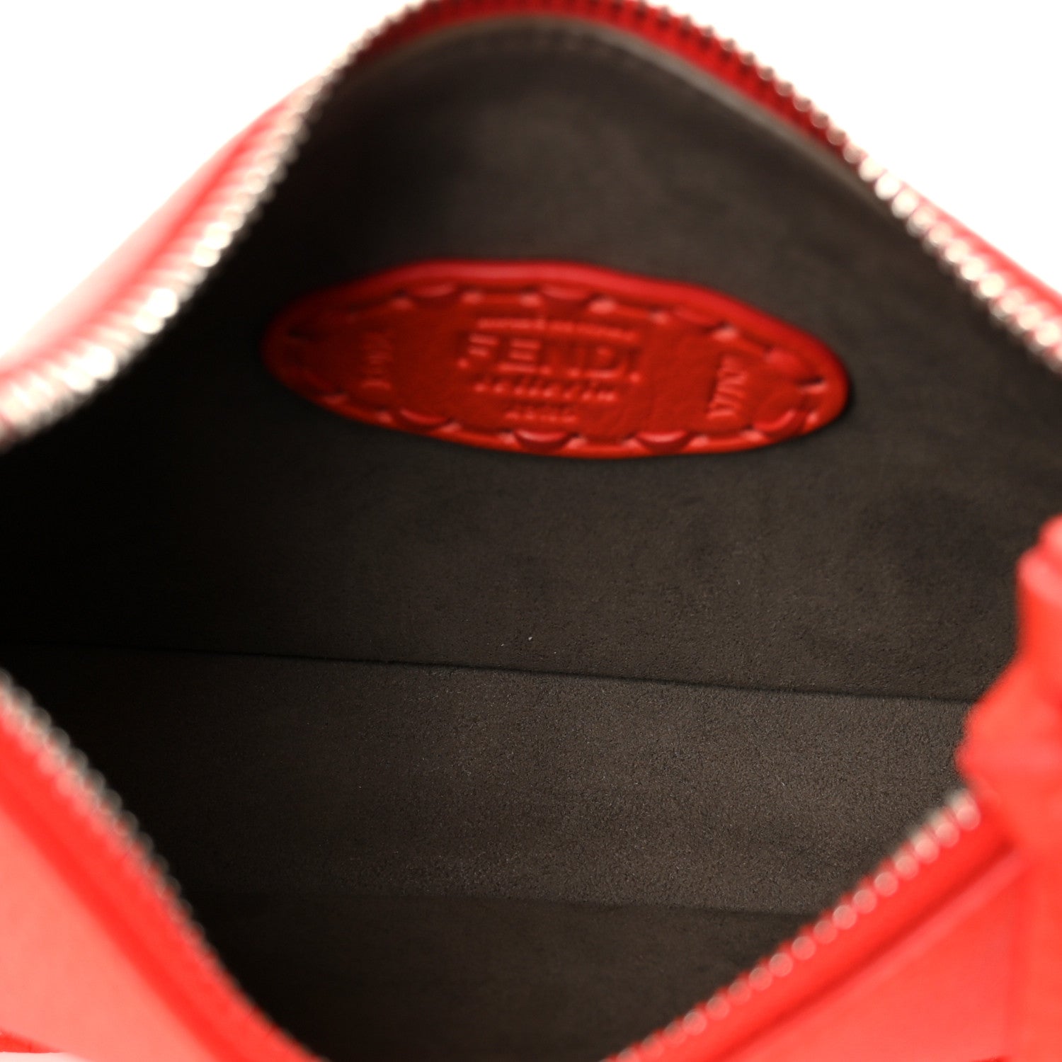 Fendi Cuoio Roma Sellerissima Nappa Sintetica Tape Stitch Mini Fendessence Shoulder Bag Lava 5 of 11