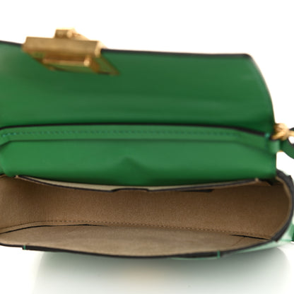 Givenchy Goatskin Quilted GV3 Mini Pocket Convertible Bag Green 5 of 10