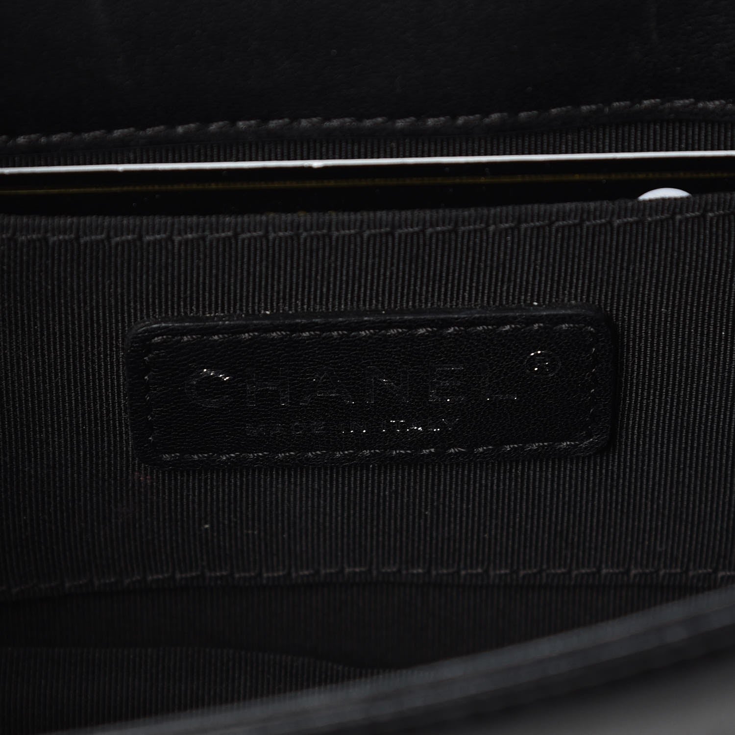 Chanel Plexiglass Patent Crystal Lego Brick Flap Black 6 of 7