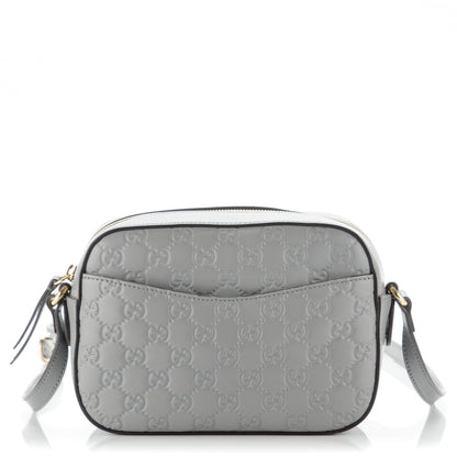 Gucci Guccissima Signature Small Camera Bag Deep Grey 1 of 7