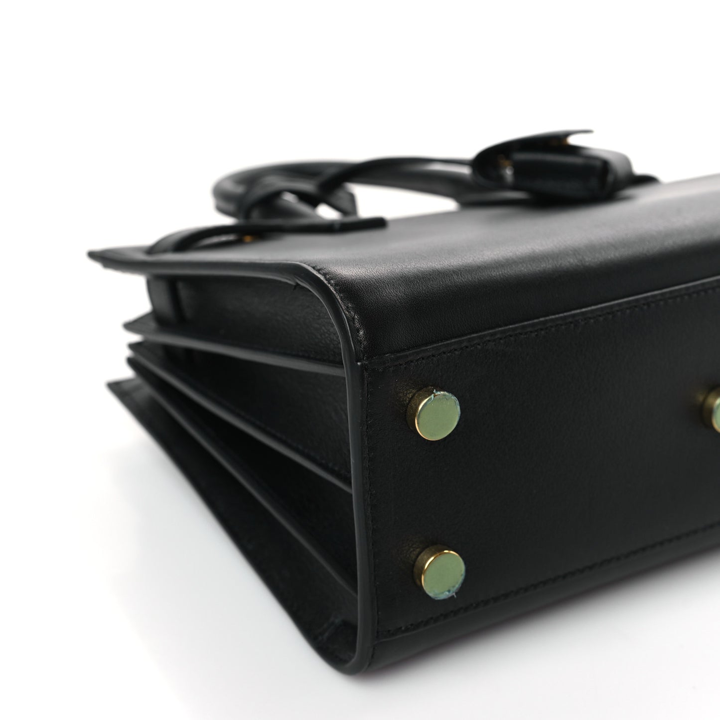 Calfskin Nano Sac De Jour Black