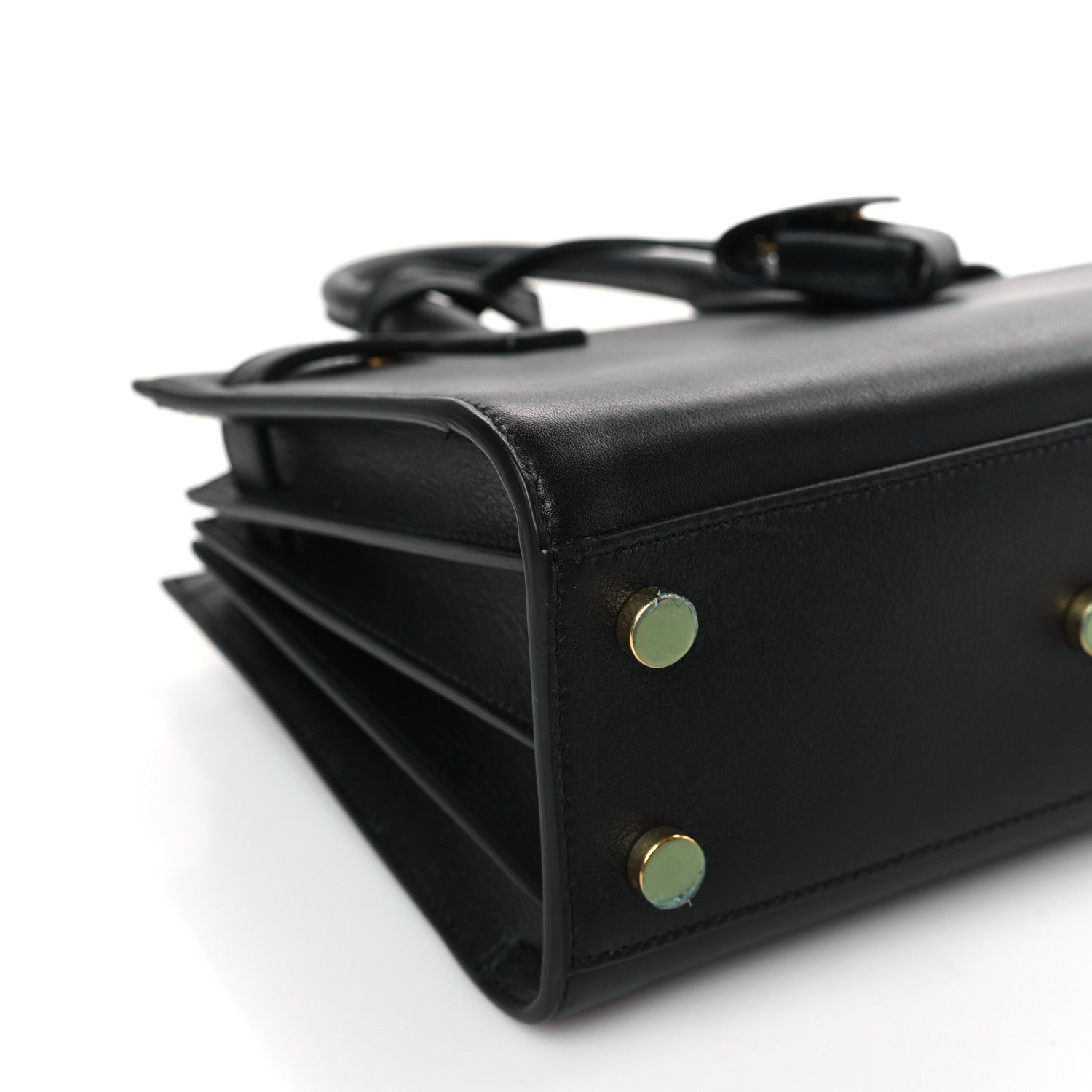 Saint Laurent Calfskin Nano Sac De Jour Black 7 of 8