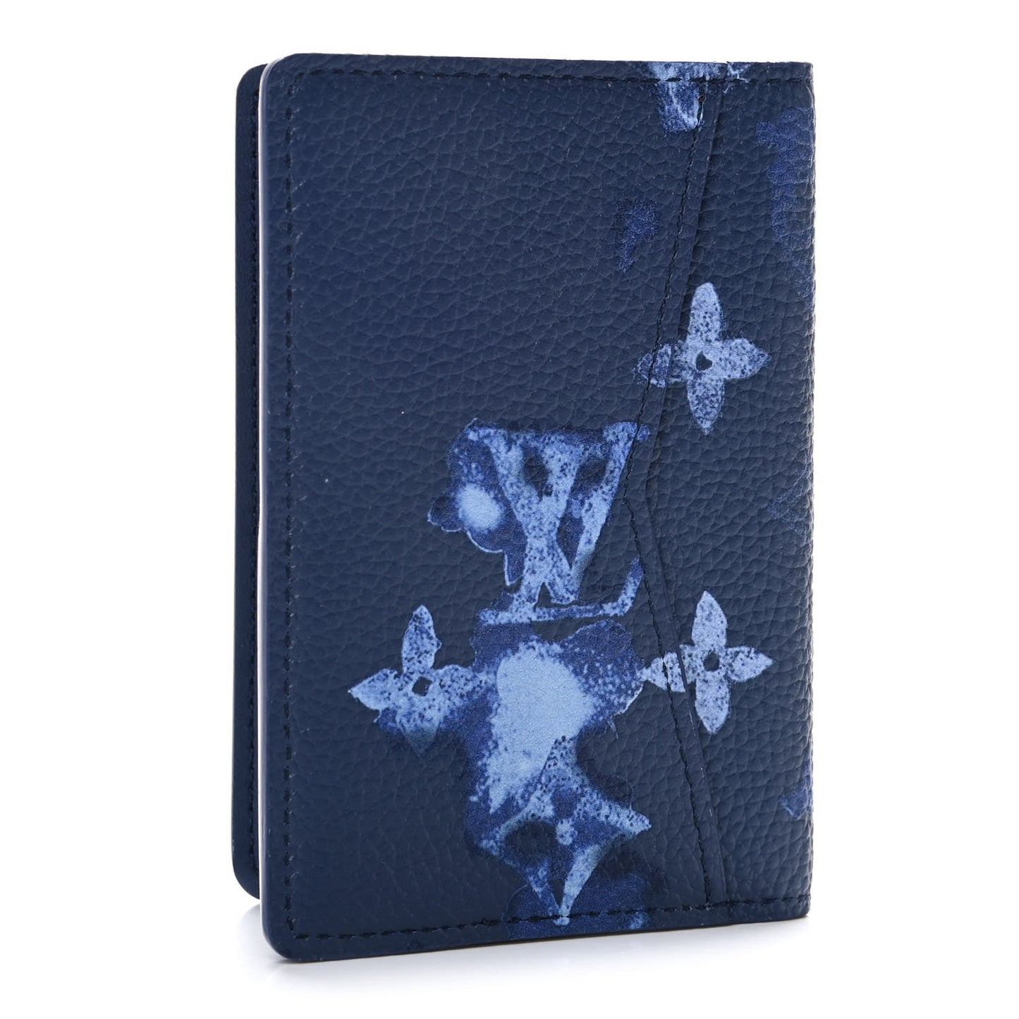 Monogram Ink Watercolor Pocket Organizer