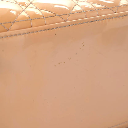 Christian Dior Patent Cannage Medium Lady Dior Beige 10 of 20