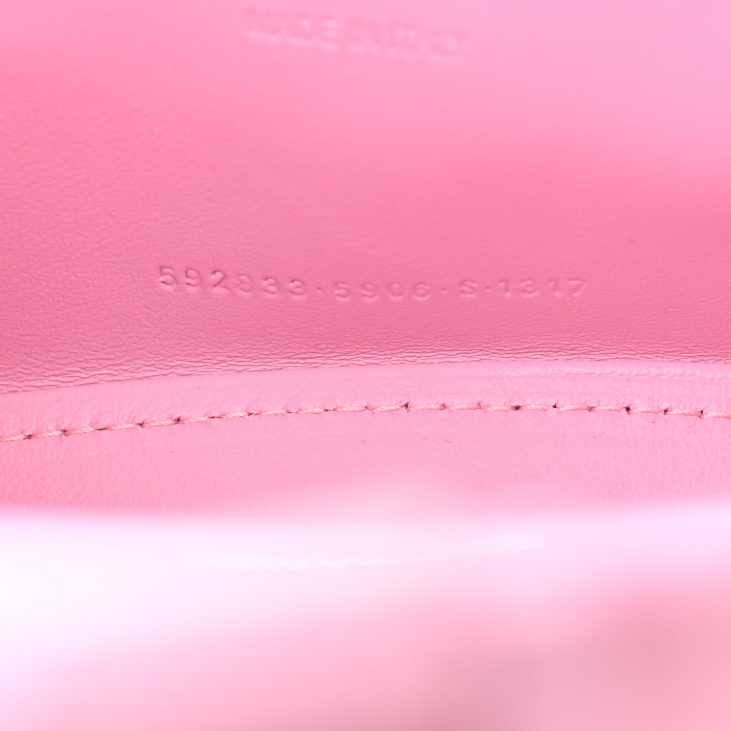 Balenciaga Shiny Box Calfskin Tonal B Hourglass Top Handle Bag XS Candy Pink 8 of 12