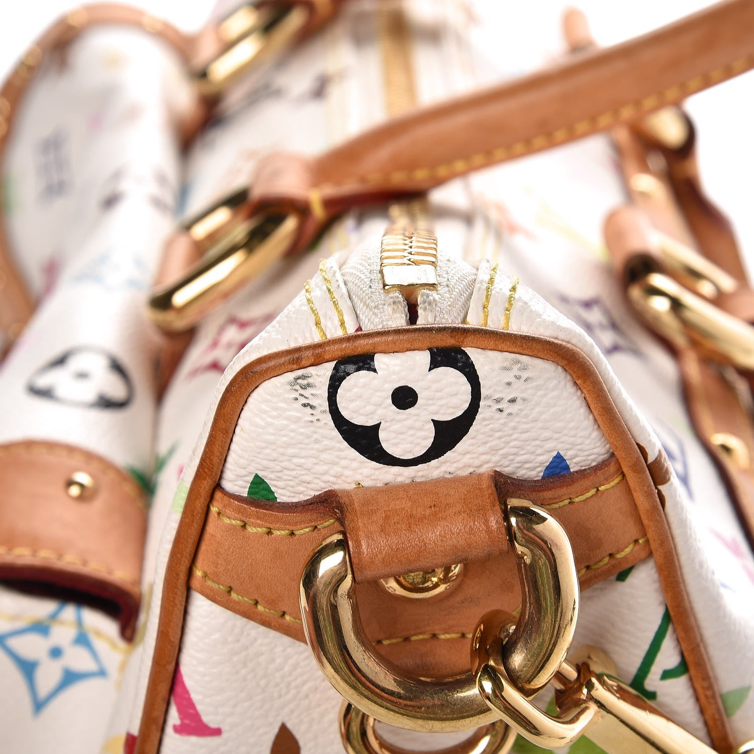 Louis Vuitton Monogram Multicolor Rita White 14 of 14