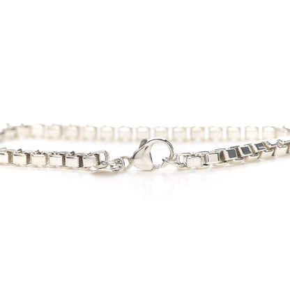 Tiffany Sterling Silver 4mm Venetian Link Bracelet 4 of 5