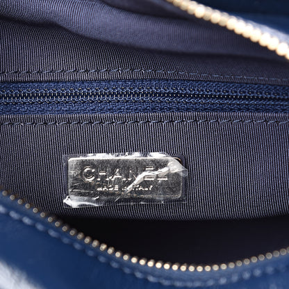 Chanel Sequin Calfskin Small Gabrielle Hobo Blue White 6 of 10