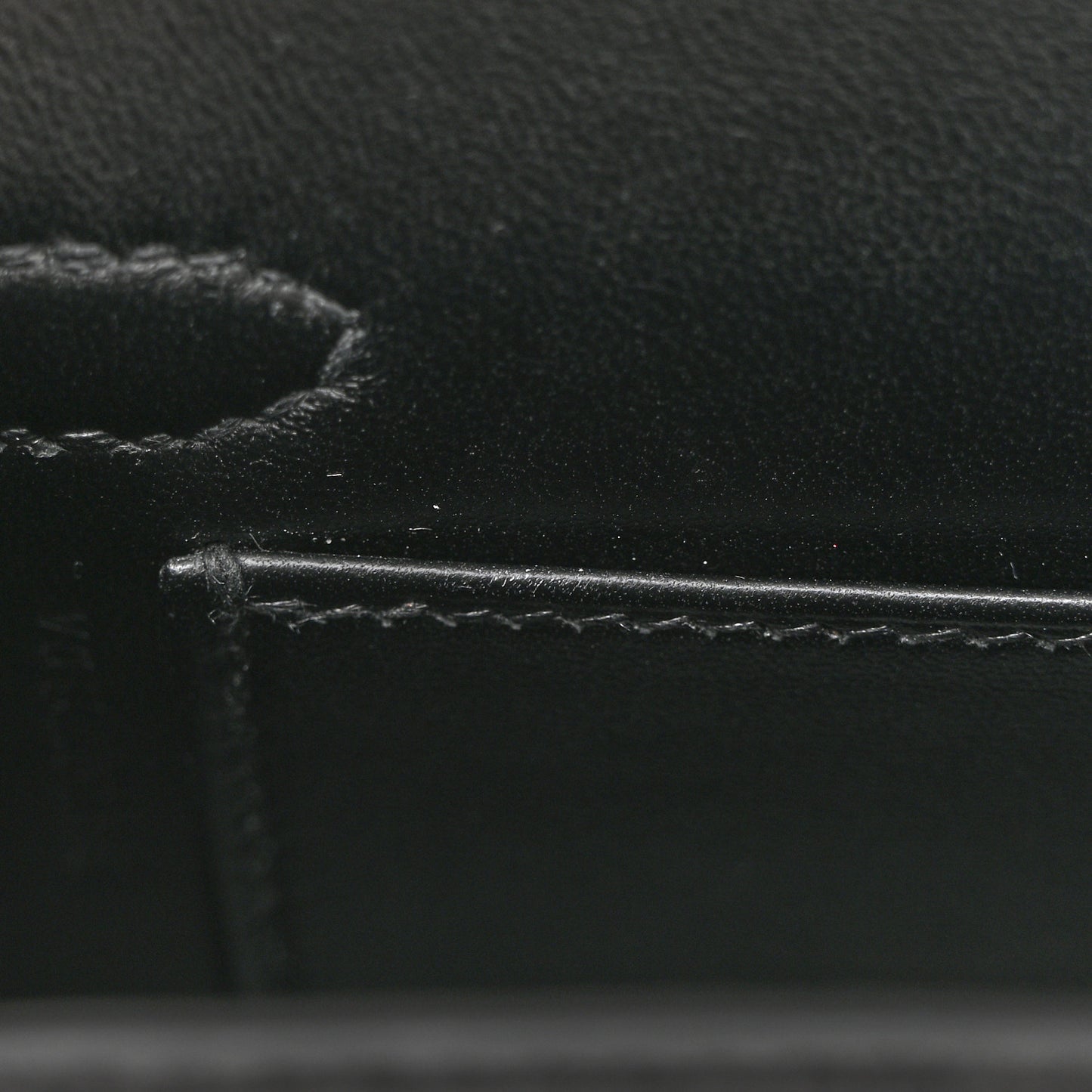 Shiny Lizard Mini Kelly Sellier 20 Black