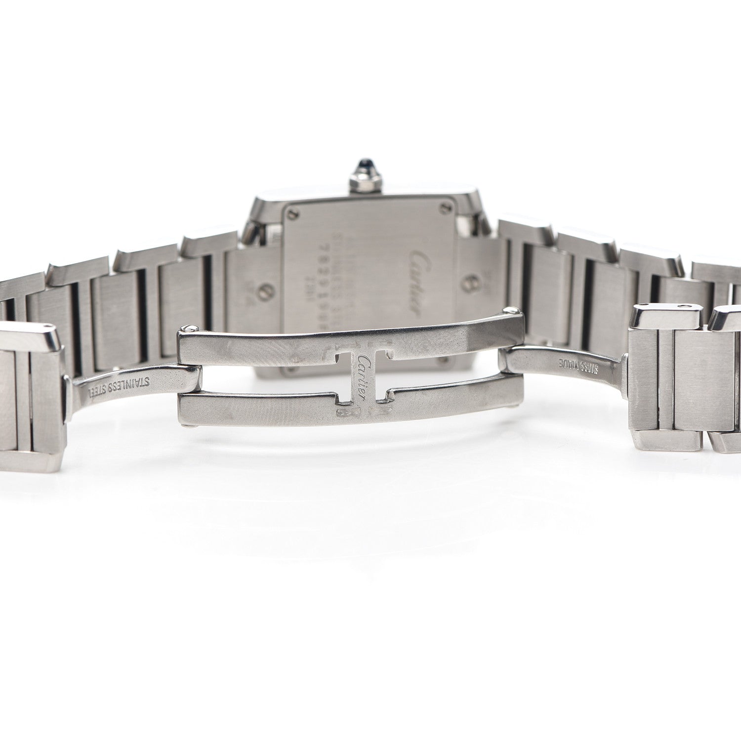 Cartier Stainless Steel 20mm Tank Francaise Quartz Watch 5 of 6