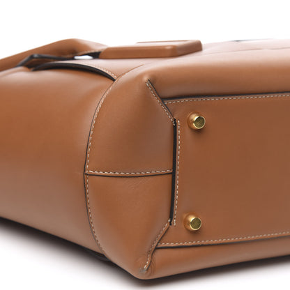 Bottega Veneta French Calfskin Maxi Intrecciato Large Arco Wood 9 of 11