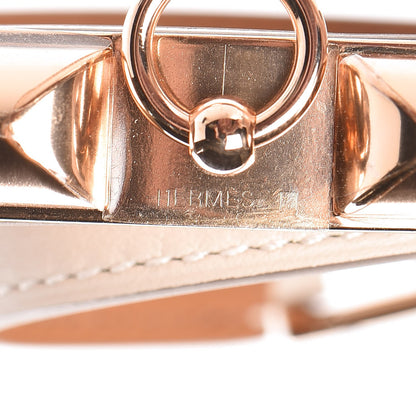 Hermes Swift Rivale Double Tour Bracelet S Craie 6 of 6