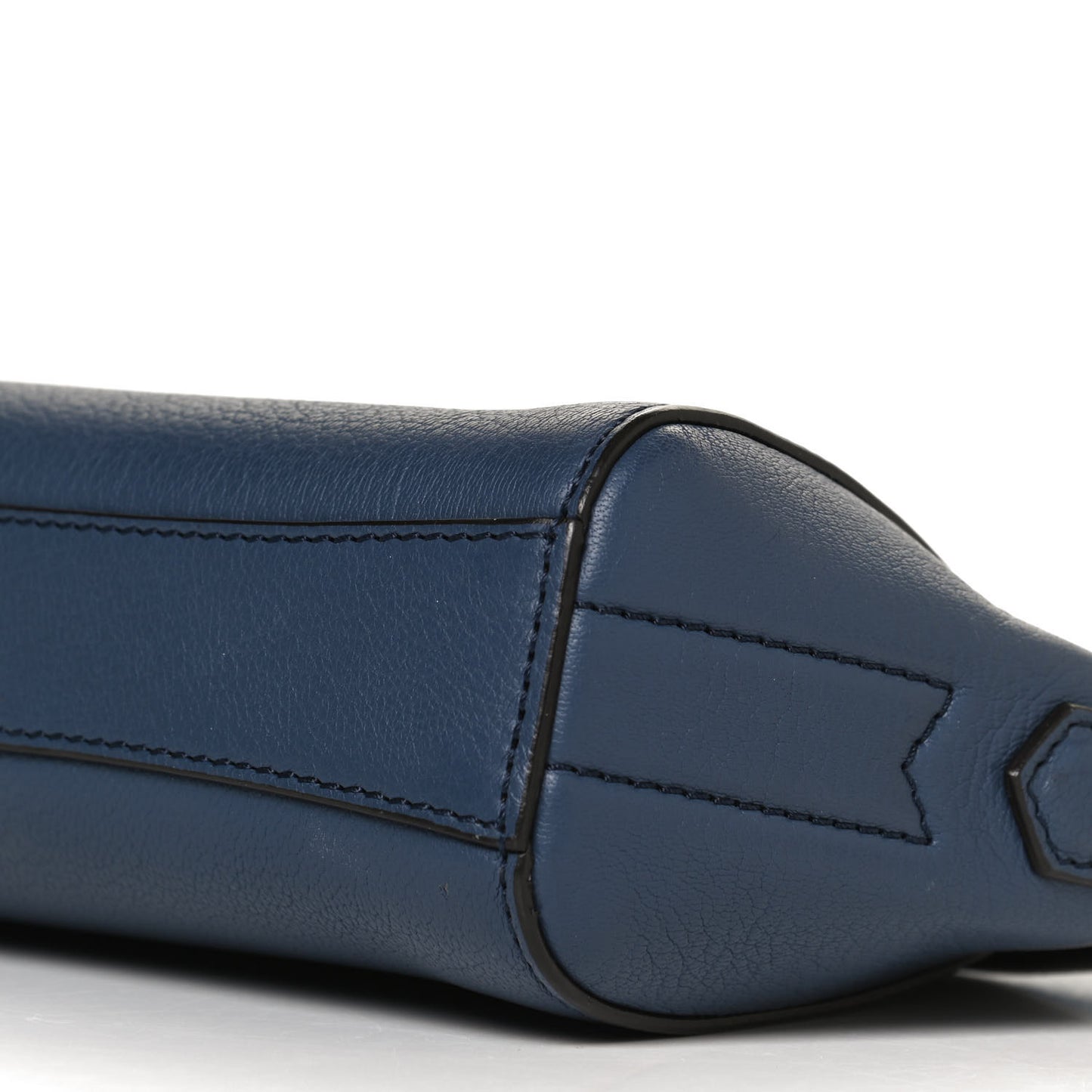 Sugar Goatskin Nano Antigona Midnight Blue
