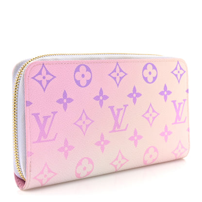 Louis Vuitton Monogram Giant Spring In The City Zippy Wallet Sunrise Pastel 3 of 9