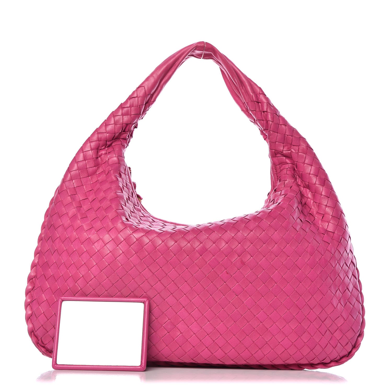 Bottega Veneta Nappa Intrecciato Medium Veneta Hobo Fuchsia 1 of 11