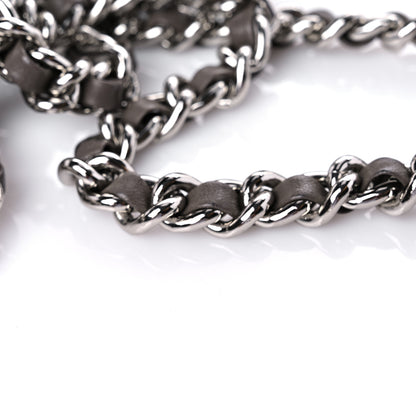 Chanel Washed Lambskin Quilted Mini Chain Around Flap Taupe 18 of 19