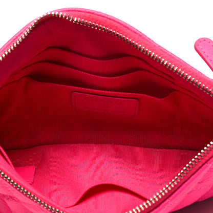 Chanel Goatskin Quilted Medium Reissue Cosmetic Case Pink 3 of 4