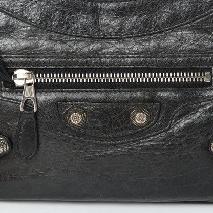 Balenciaga Agneau Giant 12 Silver Hardware Hip Black 8 of 12