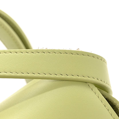 Celine Smooth Calfskin Cuir Triomphe Folco Crossbody Bag Light Jade 11 of 11