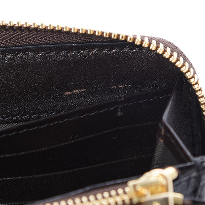 Burberry Haymarket Check Large Ziggy Zip Around Wallet Chocolate 7 of 8