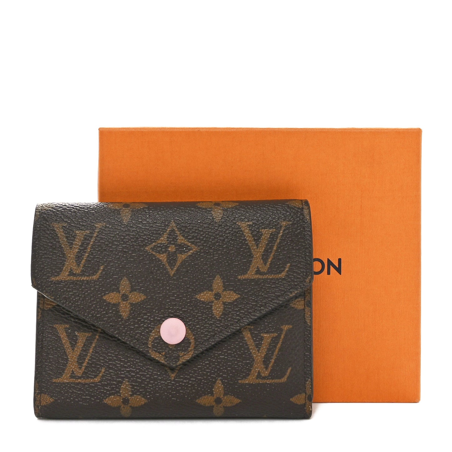 Monogram Victorine Wallet Rose Ballerine