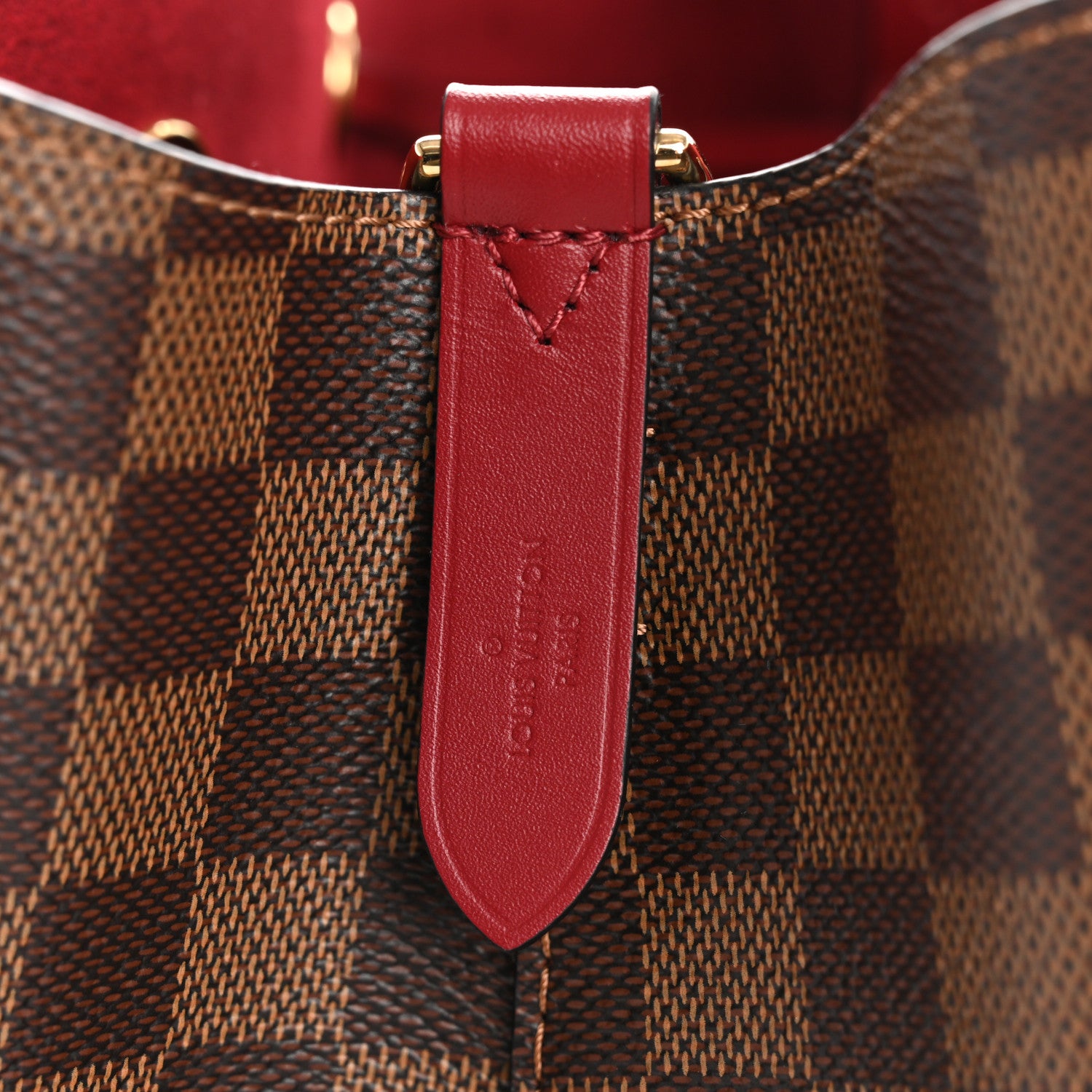 Louis Vuitton Damier Ebene Neonoe MM Cherry Berry 6 of 12