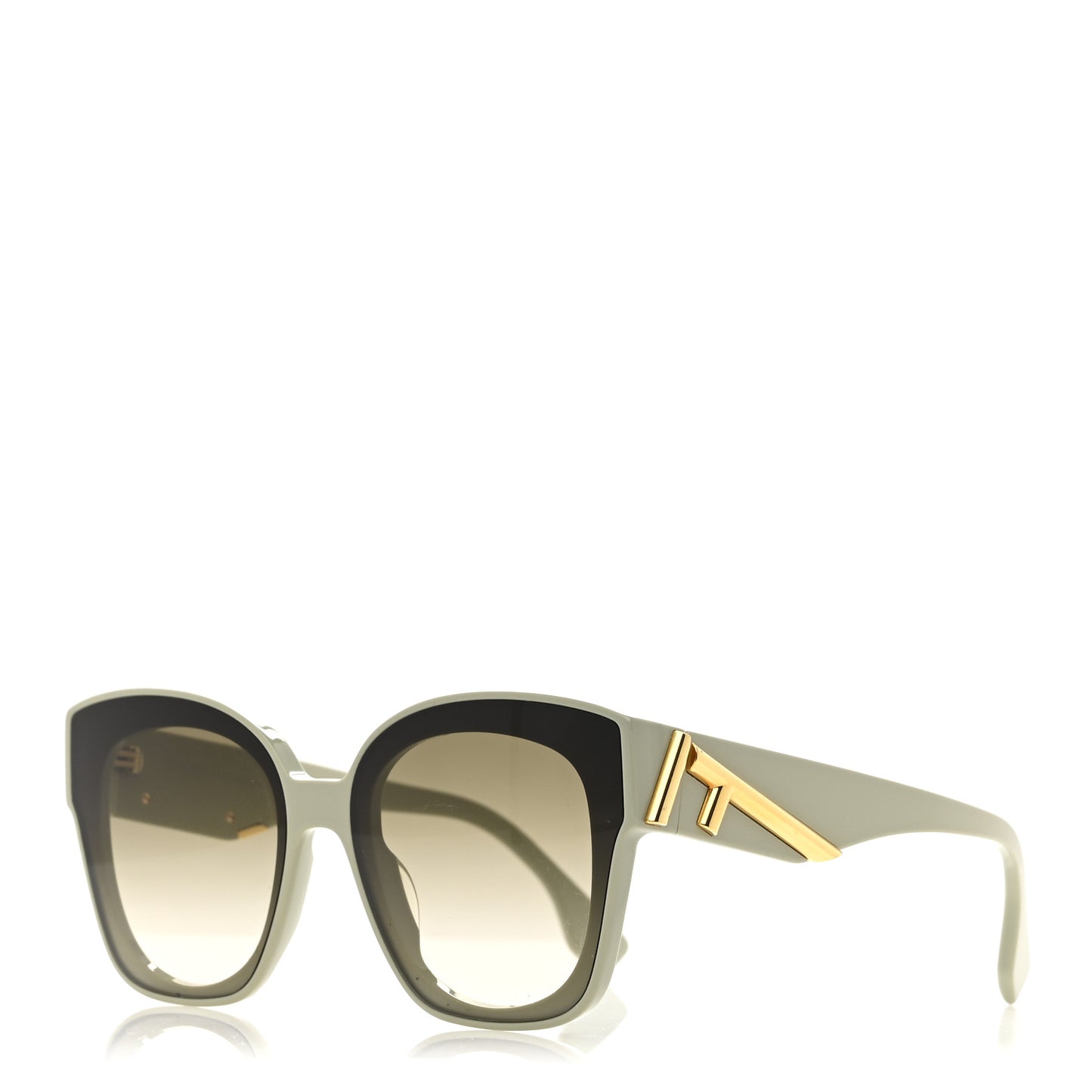 Acetate Sunglasses FE40098I Light Green