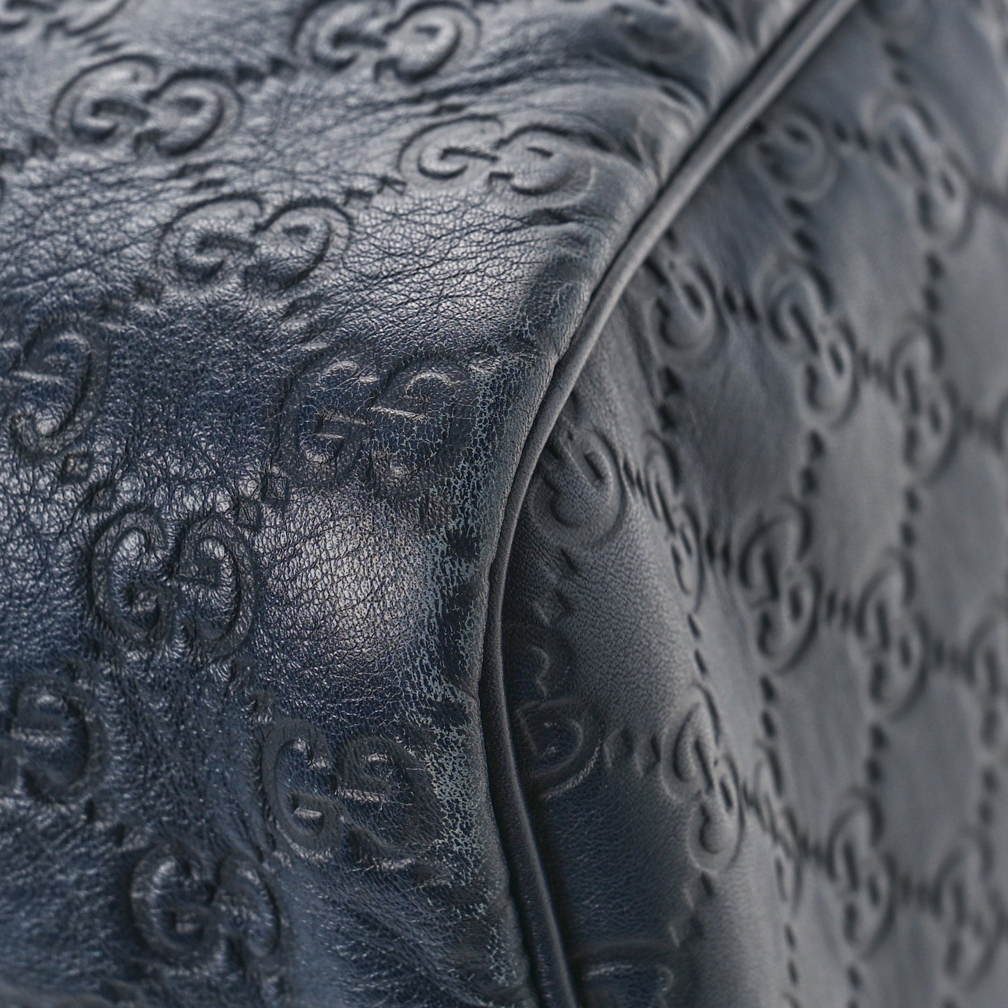 Guccissima Medium Joy Boston Navy