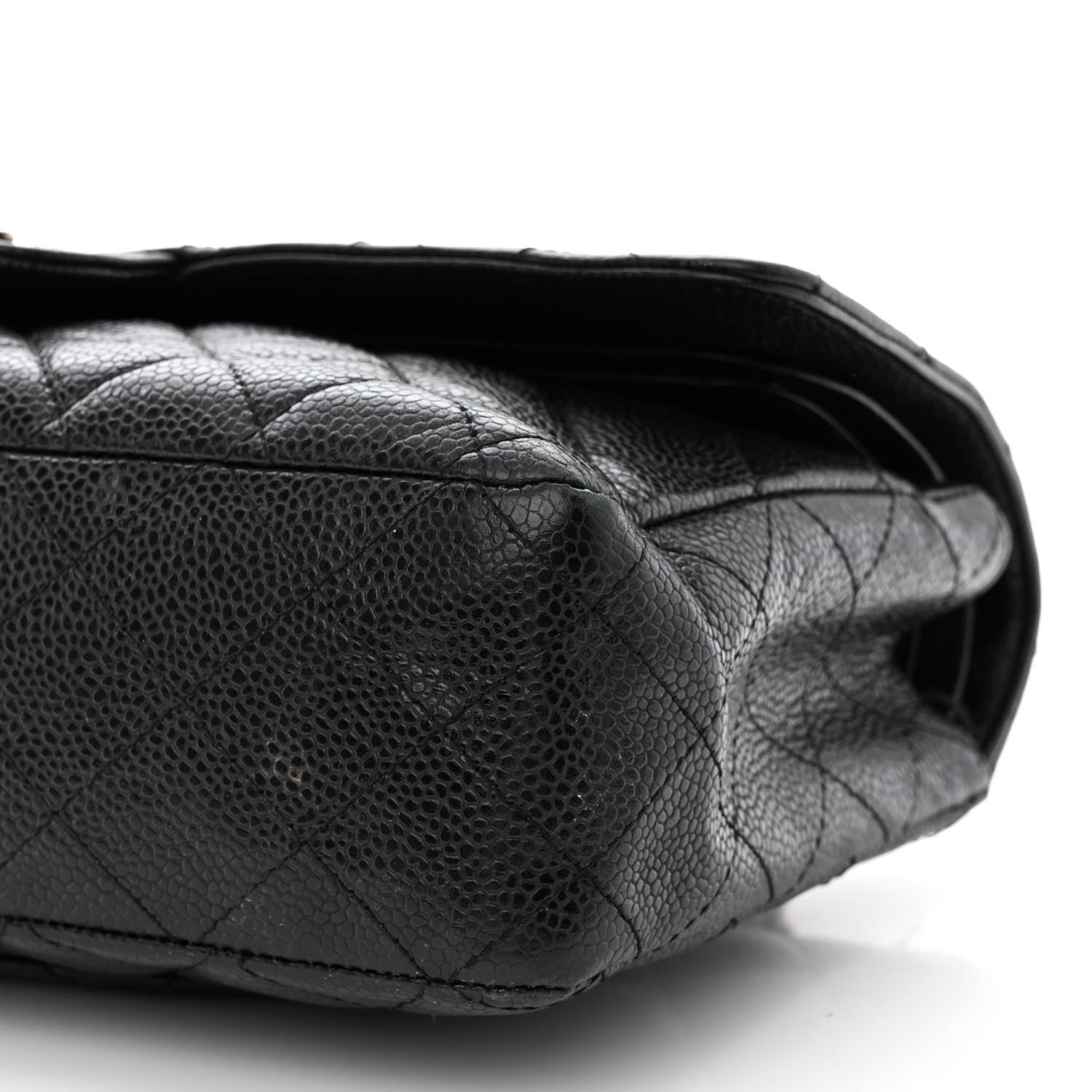 Chanel Caviar Quilted Medium Double Flap Black 10 of 20
