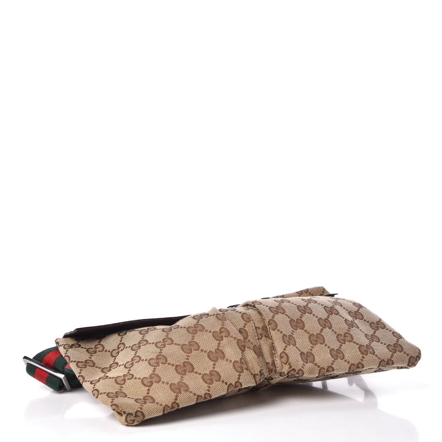 Gucci Monogram Web Belt Bag Dark Brown 4 of 8