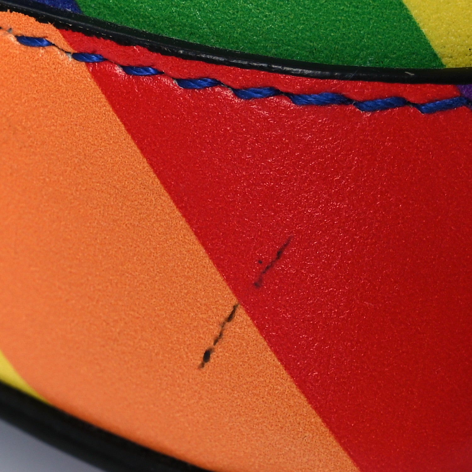 Balenciaga Smooth Calfskin Logo Rainbow XXS Ville Top Handle Bag Multicolor 16 of 16