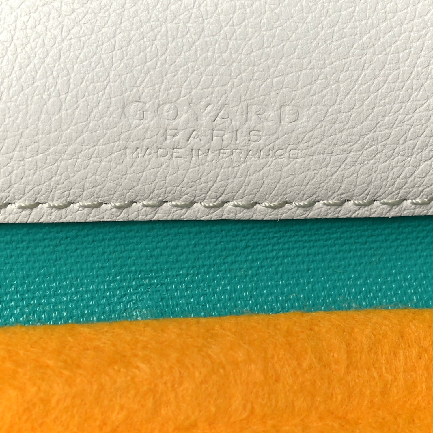 Goyard Goyardine Saint Louis Claire Voie PM White Opaline 7 of 10