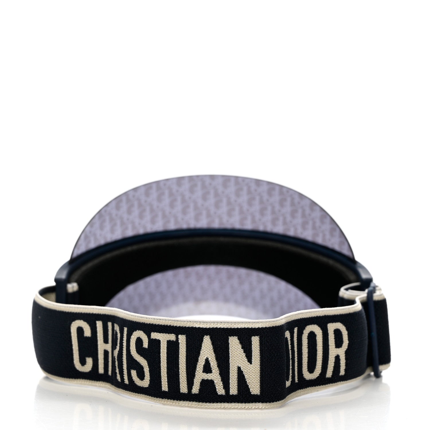 Christian Dior Oblique DiorClub V1U Sun Visor Blue 4 of 8