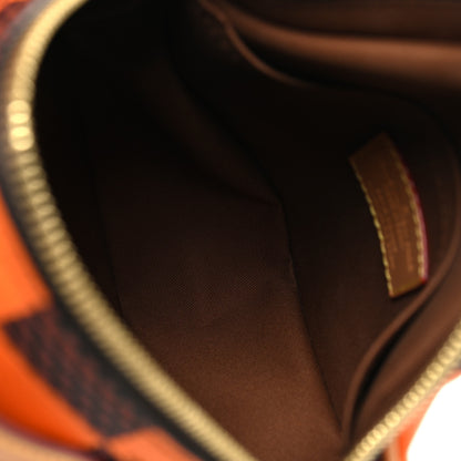 Louis Vuitton Damier Pop Chess Messenger Orange 5 of 9