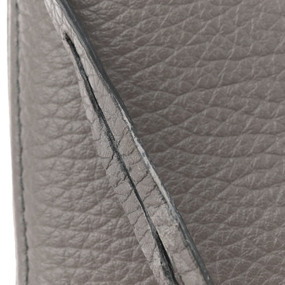 Tom Ford Pebbled Calfskin Small Alix Padlock Zip Hobo Bag Grey 11 of 12