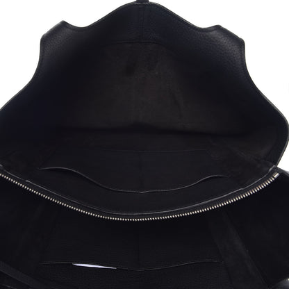 Celine Baby Grained Calfskin Medium Tri-Fold Bag Black 7 of 13