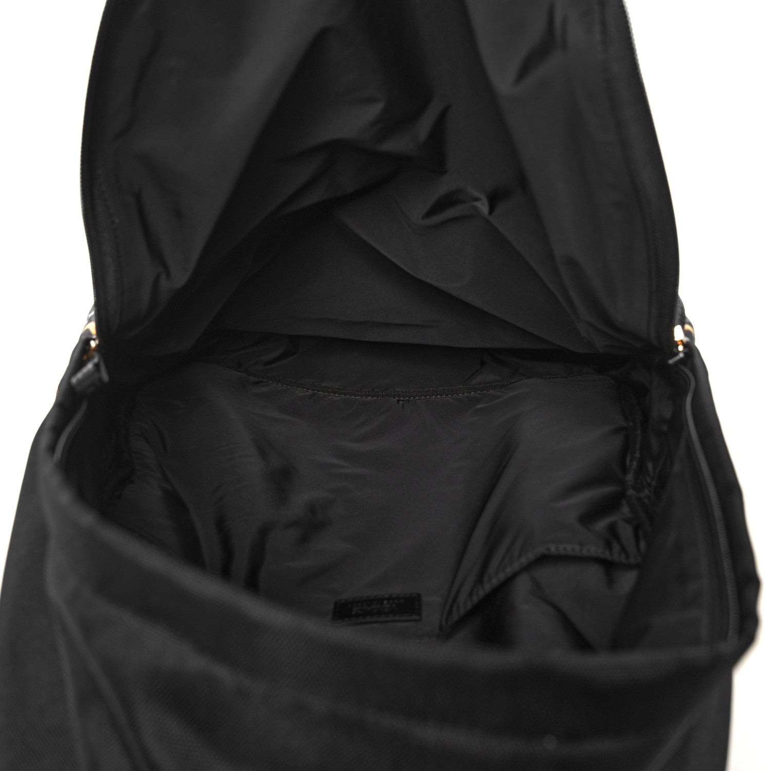 Versace Nylon Barocco Signature Print Backpack Black 5 of 9