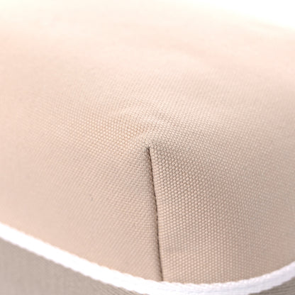 Hermes Canvas Large Bride-A-Brac Pouch Natural 11 of 12