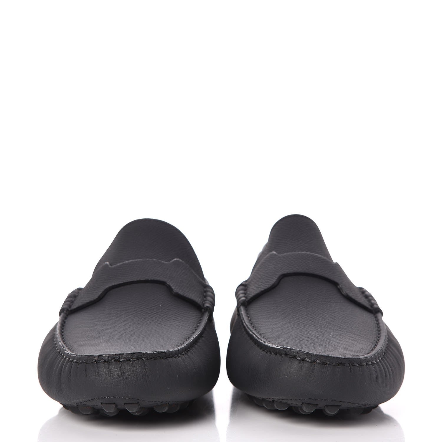Hermes Mens Epsom Oscar Loafers 42 Black 11 of 18
