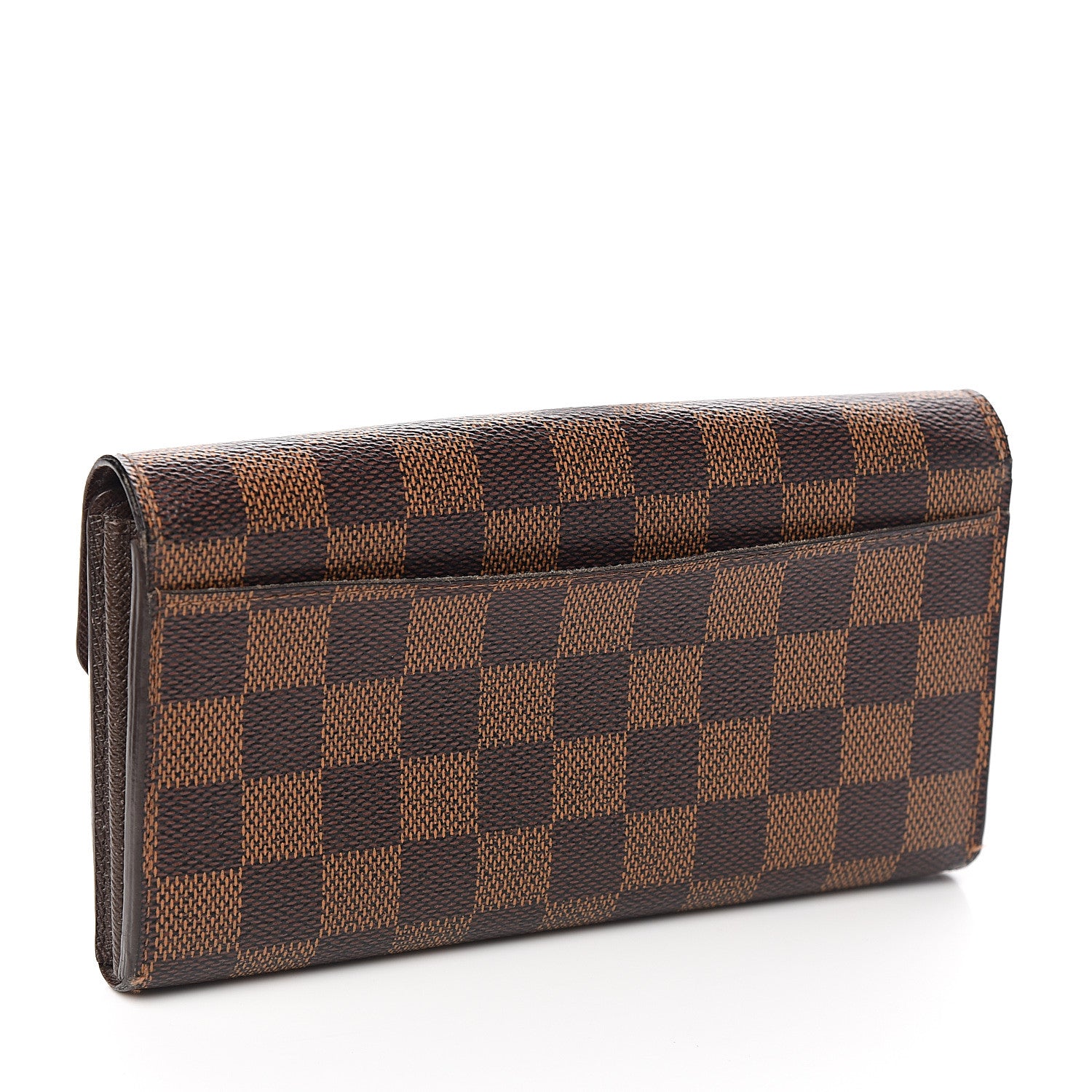 Louis Vuitton Damier Ebene Sarah Wallet NM 2 of 9