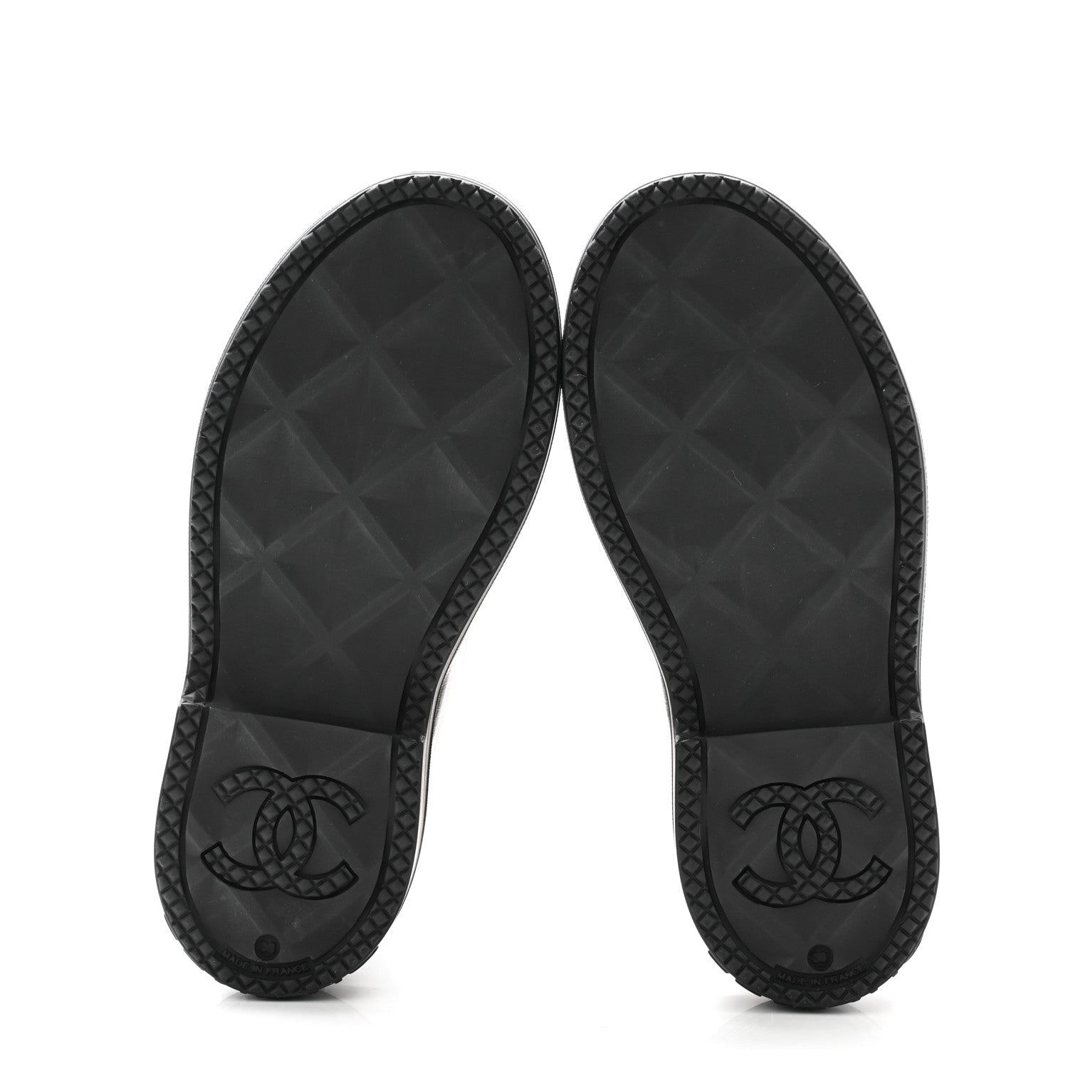Chanel Caoutchouk CC High Boots 36 Black 5 of 8