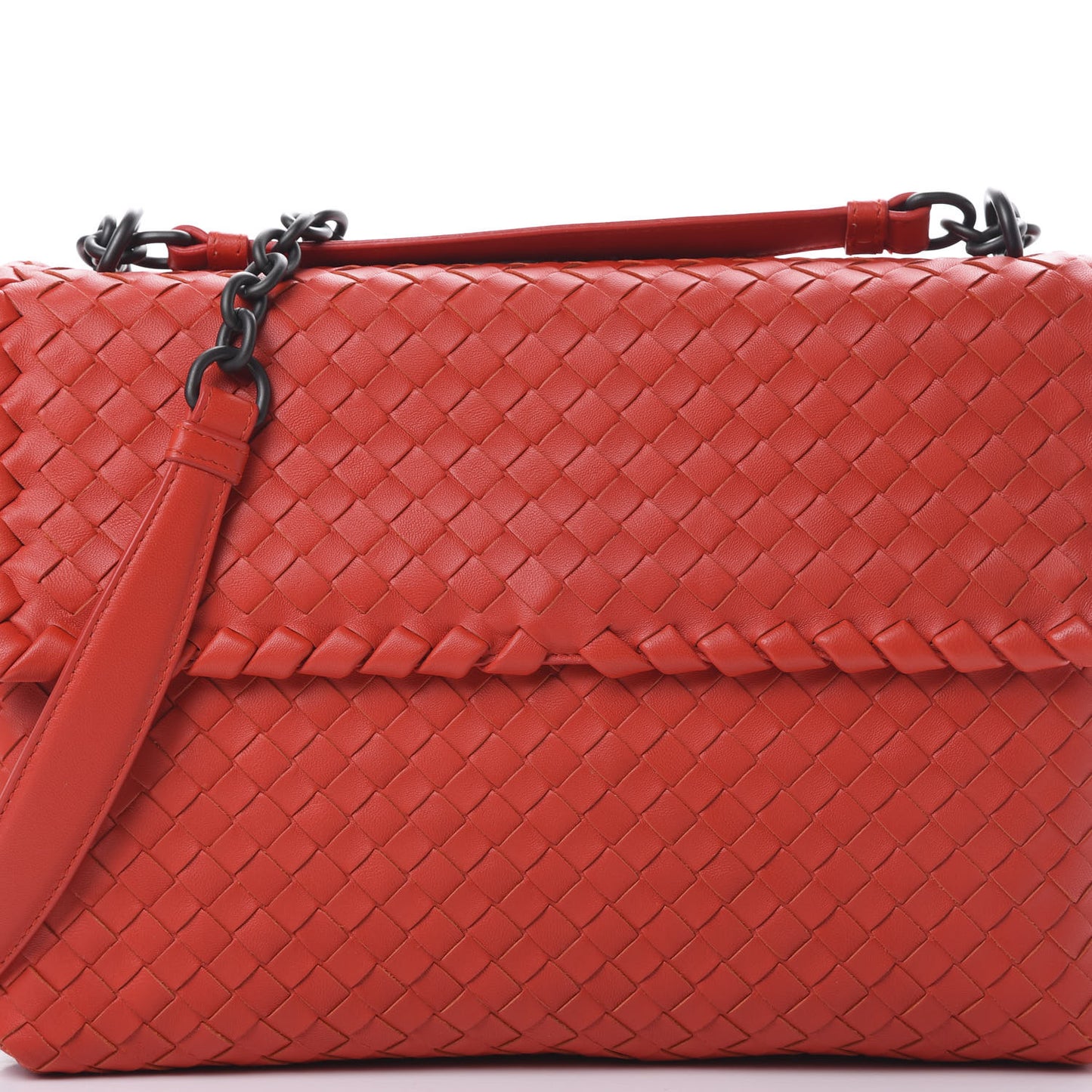 Nappa Intrecciato Large Olimpia Bag Fever